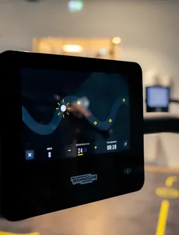 Technogym-apparaat met jouw instellingen